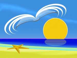 Summer in words logo