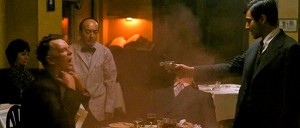 Godfather shooting scene