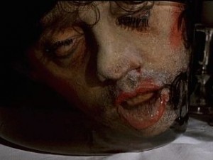 Silence of the lambs severed head